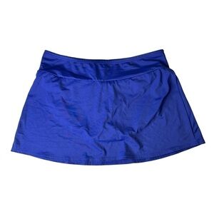 Lands’ End Women’s Blue Swim Skirt Swim Bottoms. Size 18